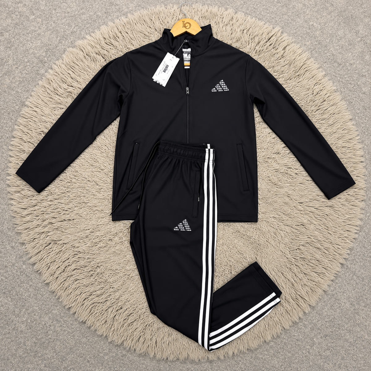 Men’s Premium Navy Blue Tracksuit – 2 Piece Sportswear Set